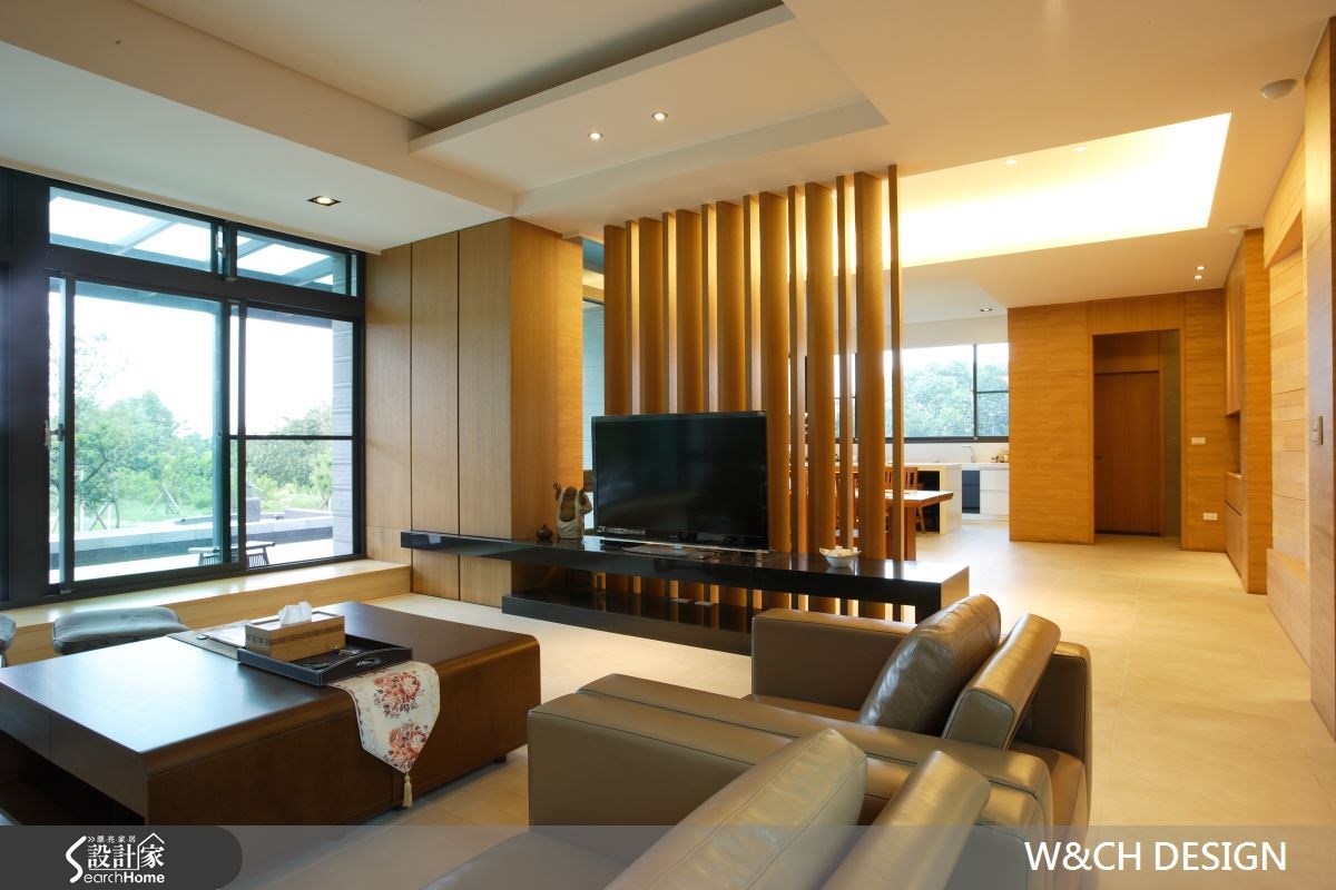 215坪新成屋(5年以下)＿混搭風客廳案例圖片＿W&CH 大器國際室內裝修設計＿W&CH_01之10