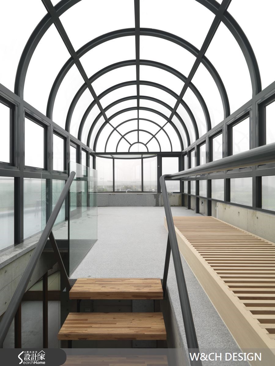 290坪新成屋(5年以下)＿簡約風樓梯案例圖片＿W&CH 大器國際室內裝修設計＿W&CH_02之21