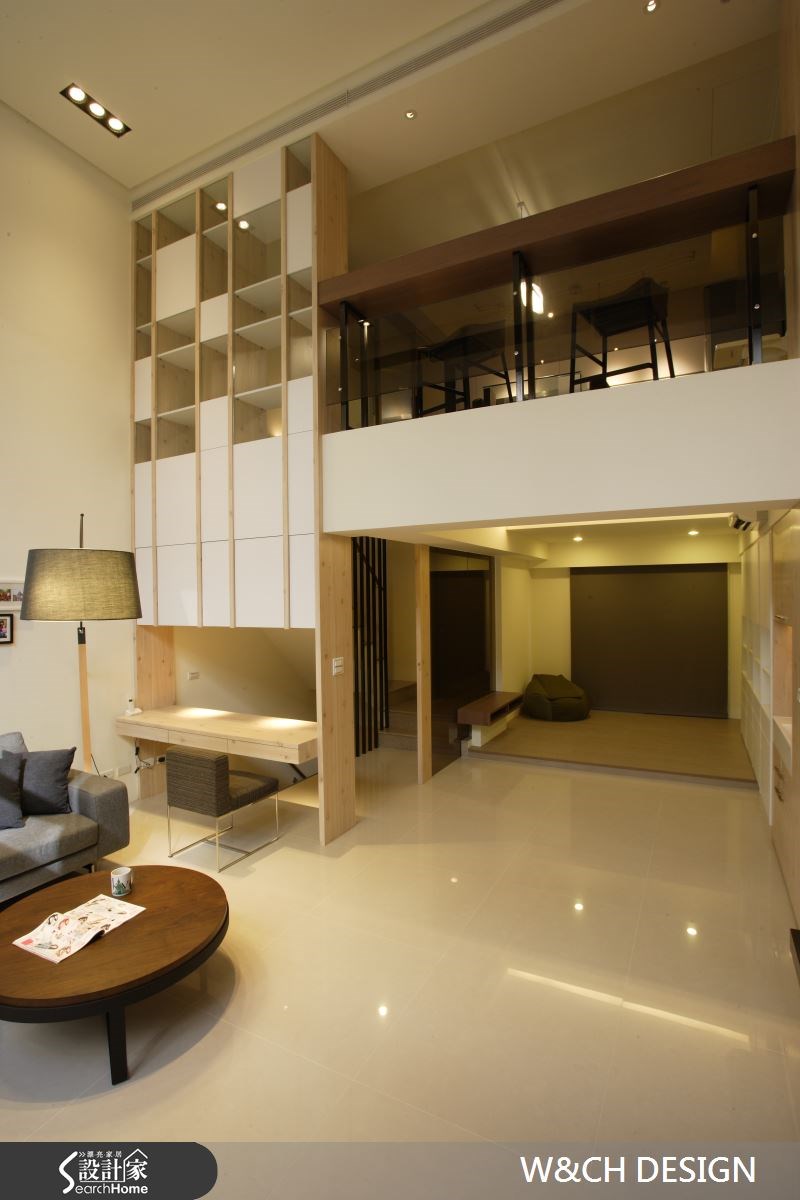 80坪新成屋(5年以下)＿休閒風客廳案例圖片＿W&CH 大器國際室內裝修設計＿W&CH_03之3