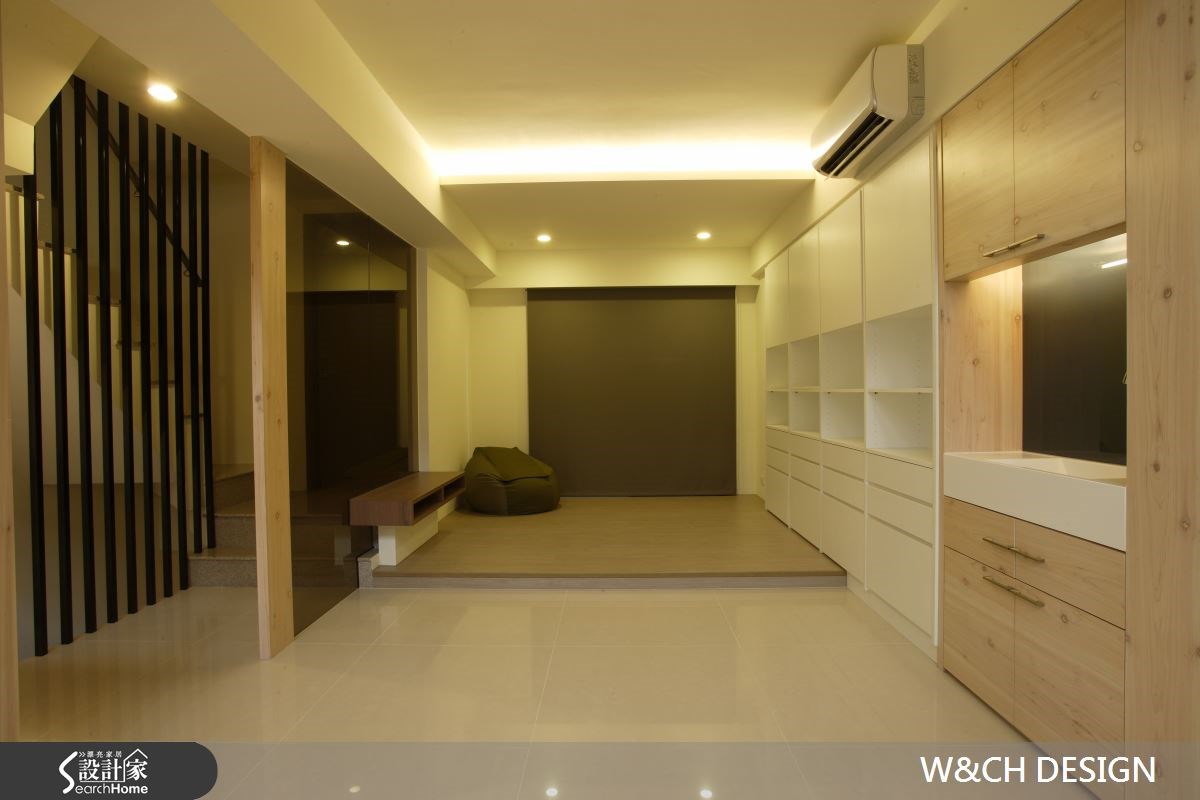 80坪新成屋(5年以下)＿休閒風和室案例圖片＿W&CH 大器國際室內裝修設計＿W&CH_03之6