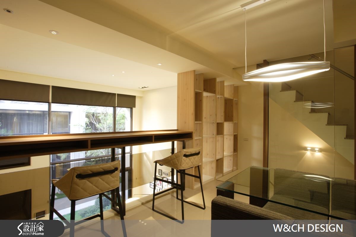 80坪新成屋(5年以下)＿休閒風餐廳案例圖片＿W&CH 大器國際室內裝修設計＿W&CH_03之10