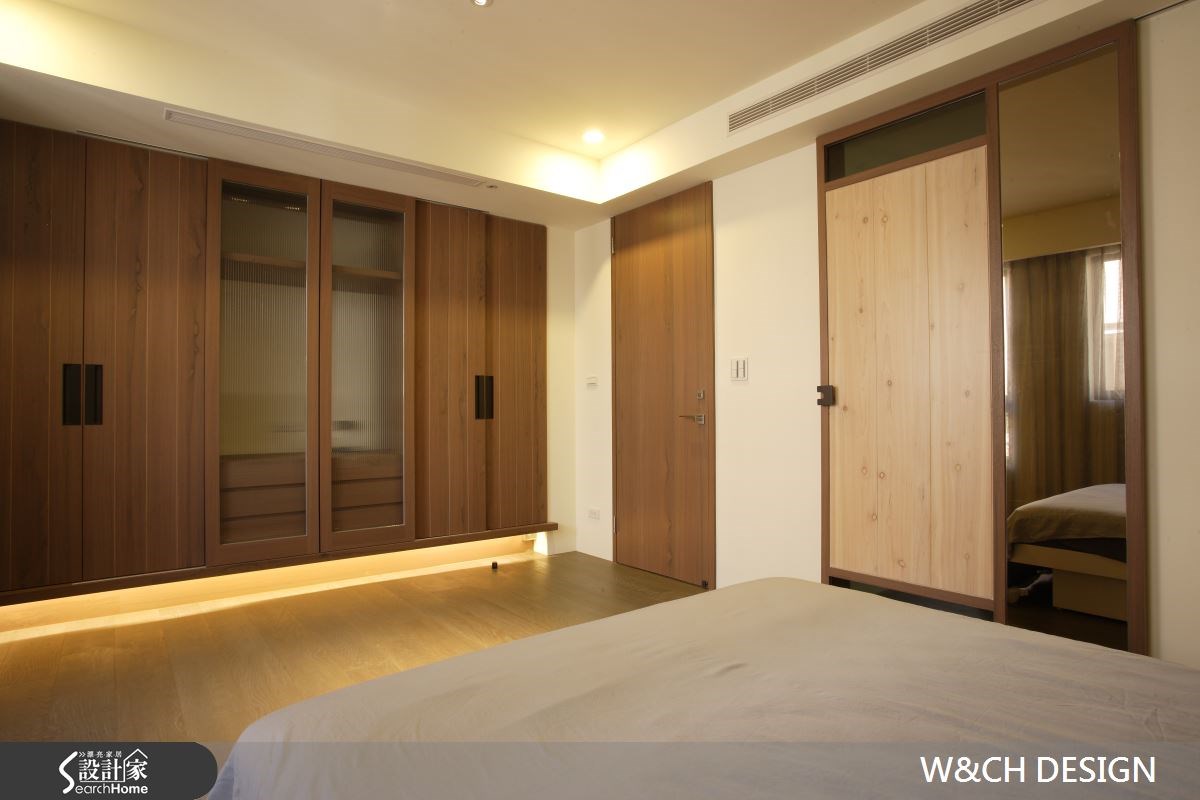 80坪新成屋(5年以下)＿休閒風臥室案例圖片＿W&CH 大器國際室內裝修設計＿W&CH_03之15