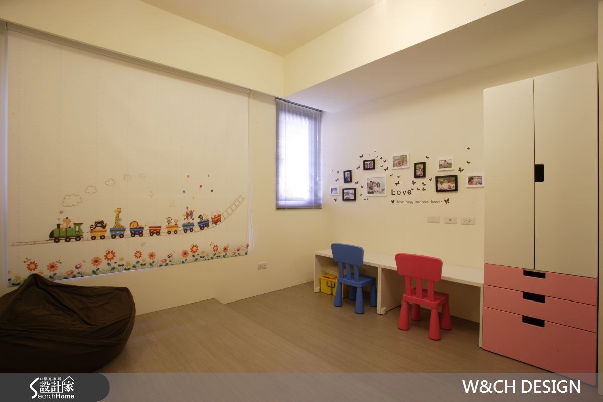 80坪新成屋(5年以下)＿休閒風兒童房兒童房案例圖片＿W&CH 大器國際室內裝修設計＿W&CH_03之737