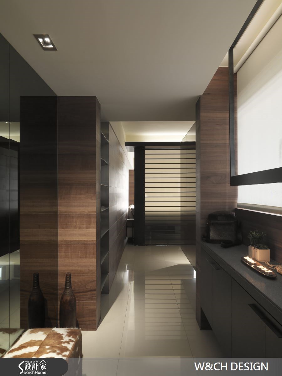 45坪新成屋(5年以下)＿休閒風玄關案例圖片＿W&CH 大器國際室內裝修設計＿W&CH_05之1