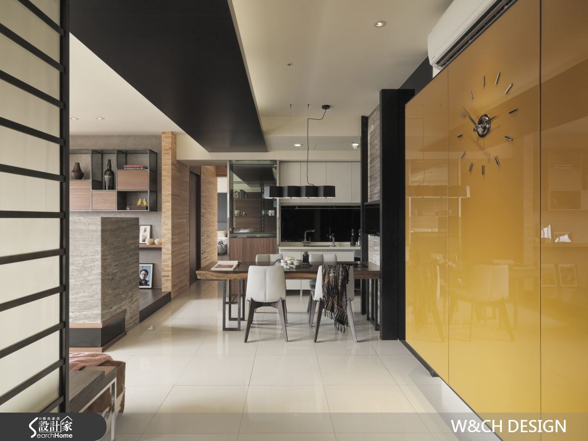 45坪新成屋(5年以下)＿休閒風餐廳案例圖片＿W&CH 大器國際室內裝修設計＿W&CH_05之4