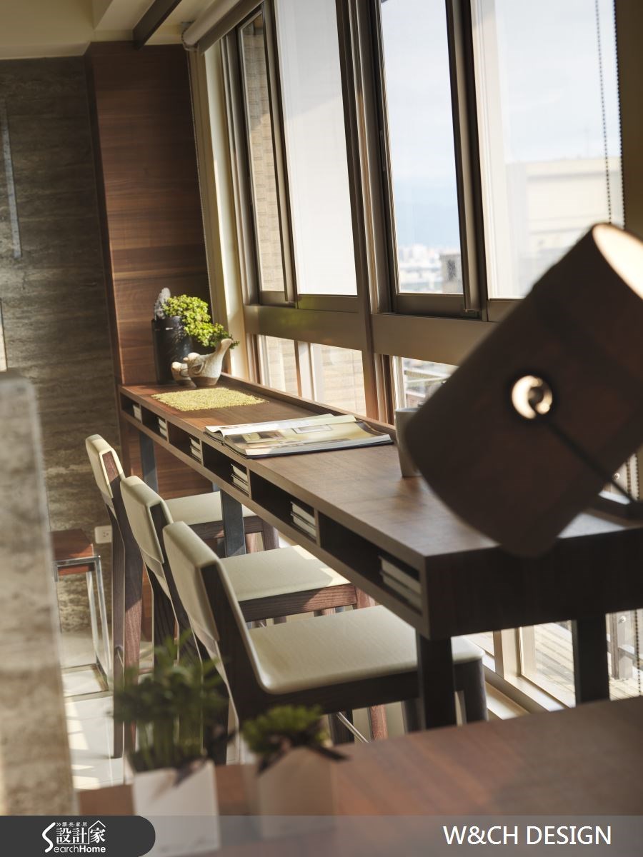 45坪新成屋(5年以下)＿休閒風客廳案例圖片＿W&CH 大器國際室內裝修設計＿W&CH_05之9