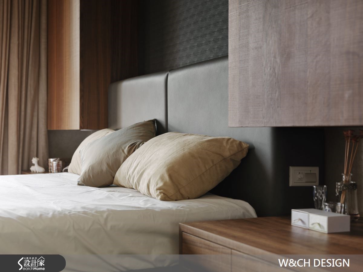 45坪新成屋(5年以下)＿休閒風臥室案例圖片＿W&CH 大器國際室內裝修設計＿W&CH_05之16