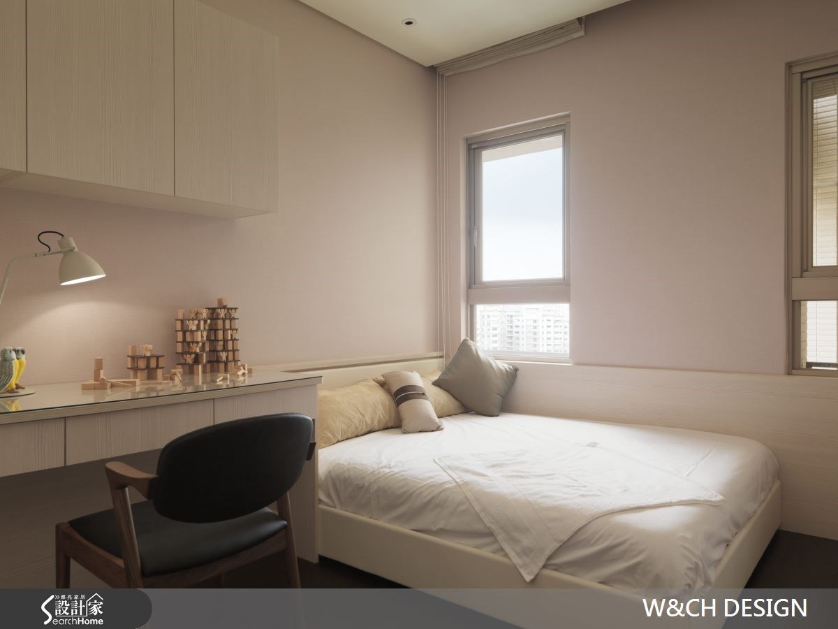 45坪新成屋(5年以下)＿休閒風臥室案例圖片＿W&CH 大器國際室內裝修設計＿W&CH_05之3574