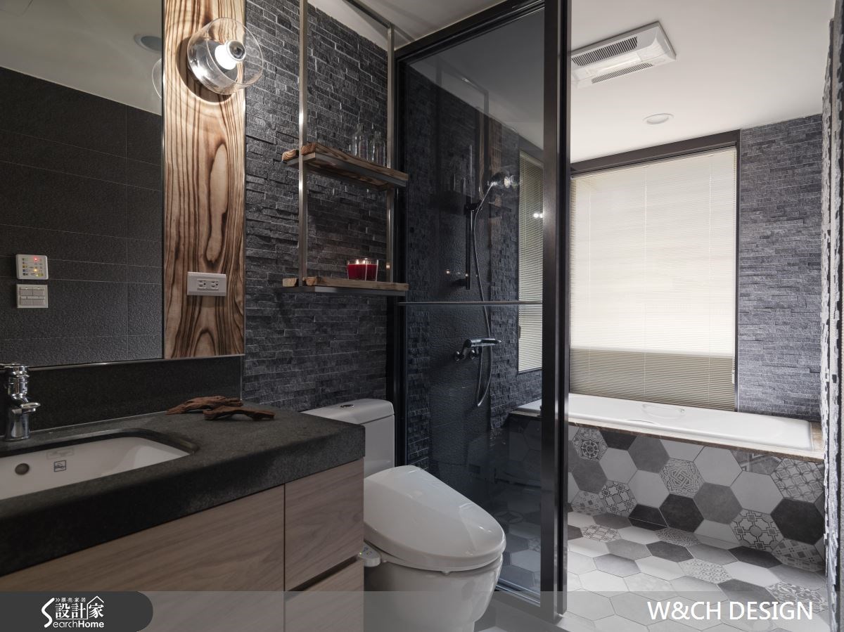 30坪中古屋(5~15年)＿工業風浴室案例圖片＿W&CH 大器國際室內裝修設計＿W&CH_10之9