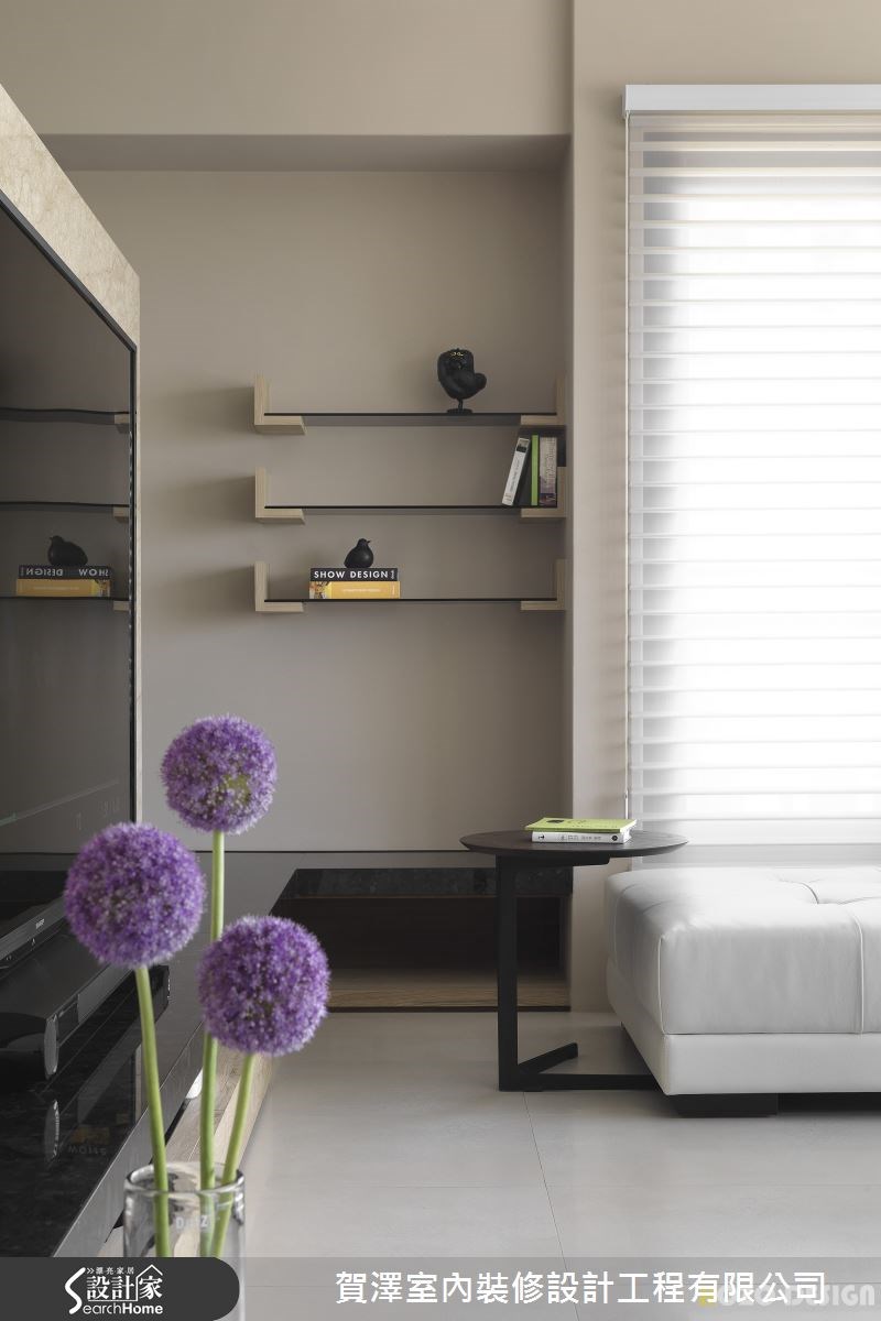 45坪新成屋(5年以下)＿現代風客廳案例圖片＿賀澤室內設計＿賀澤_01之3
