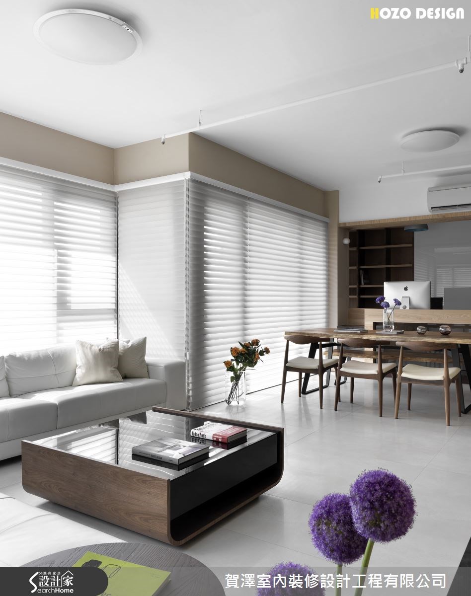 45坪新成屋(5年以下)＿現代風客廳餐廳案例圖片＿賀澤室內設計＿賀澤_01之7