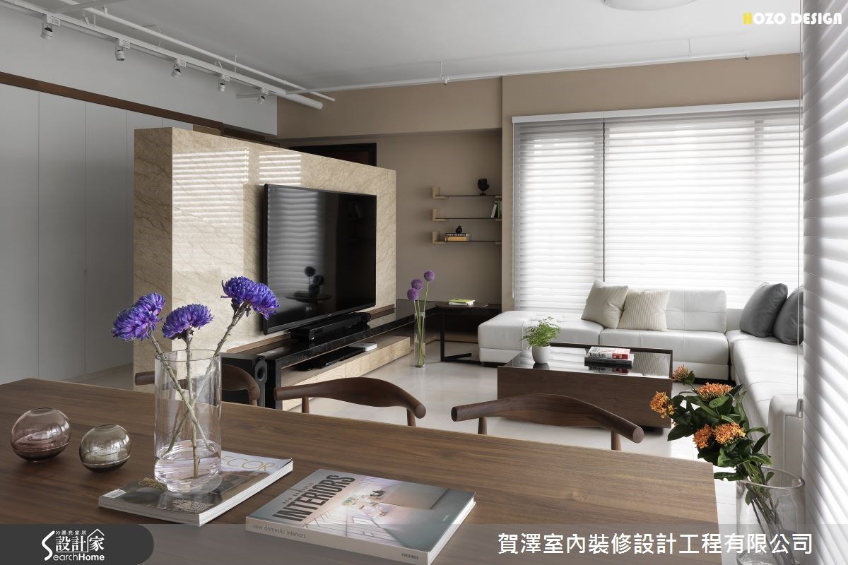 45坪新成屋(5年以下)＿現代風客廳餐廳案例圖片＿賀澤室內設計＿賀澤_01之12