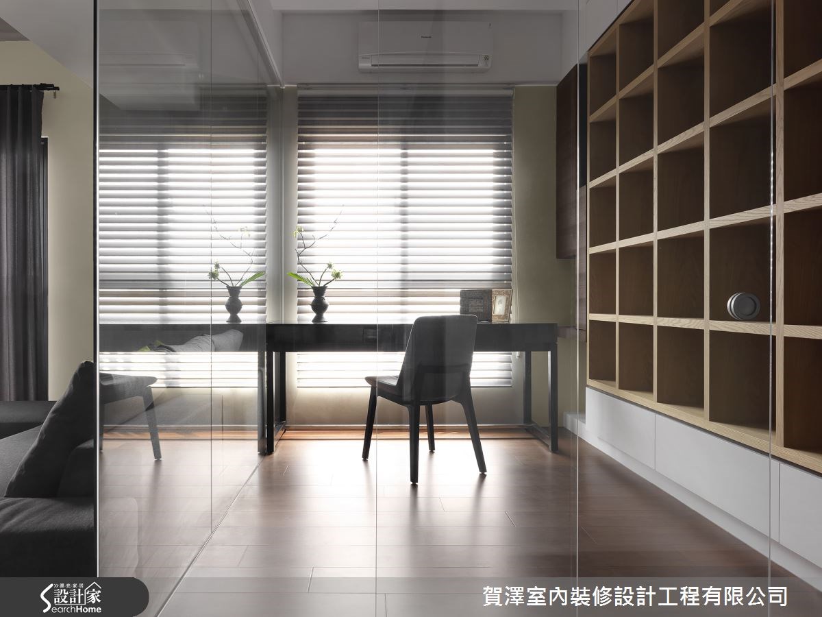 25坪預售屋＿現代風書房案例圖片＿賀澤室內設計＿賀澤_03之4