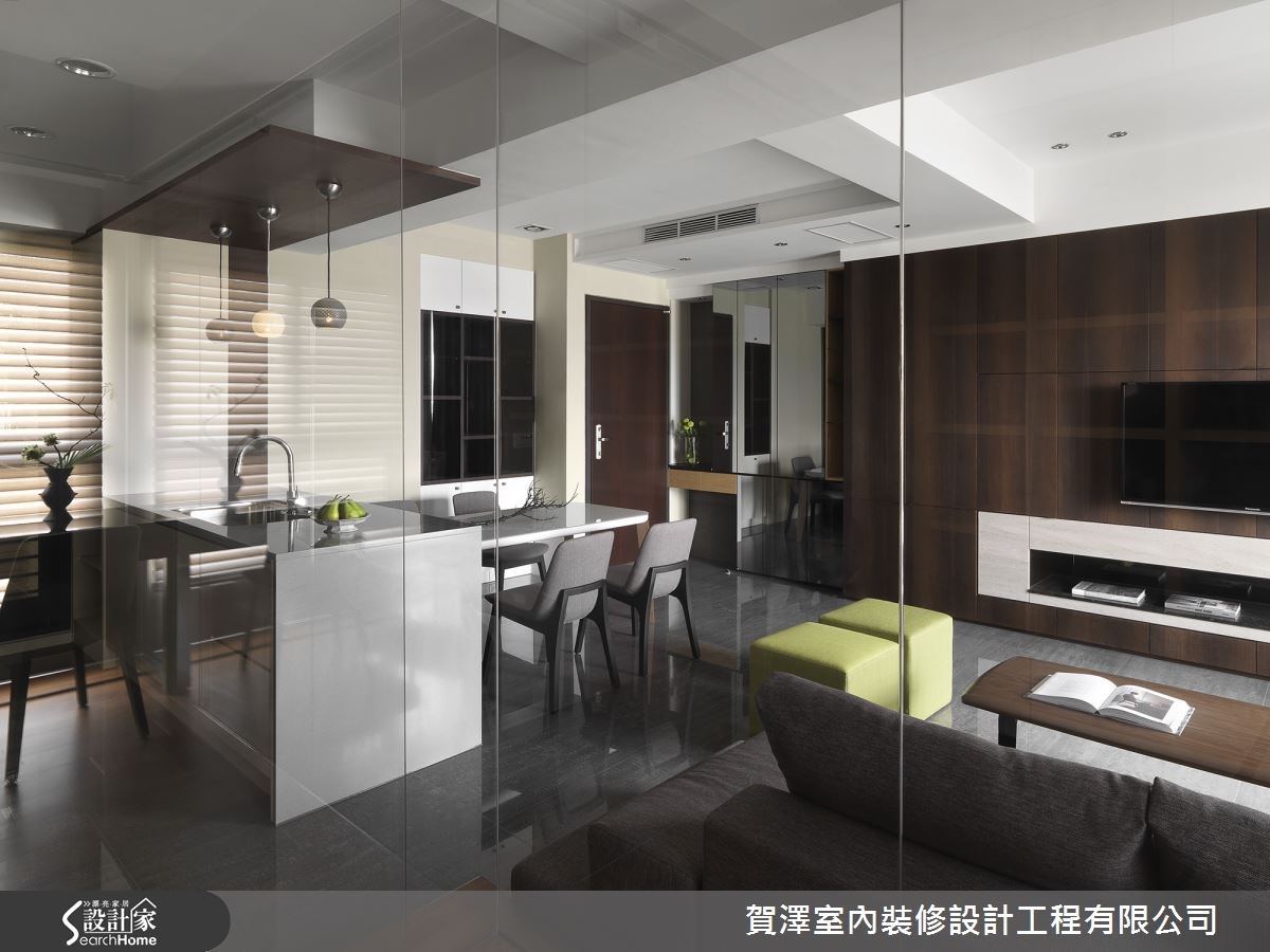 25坪預售屋＿現代風餐廳案例圖片＿賀澤室內設計＿賀澤_03之13