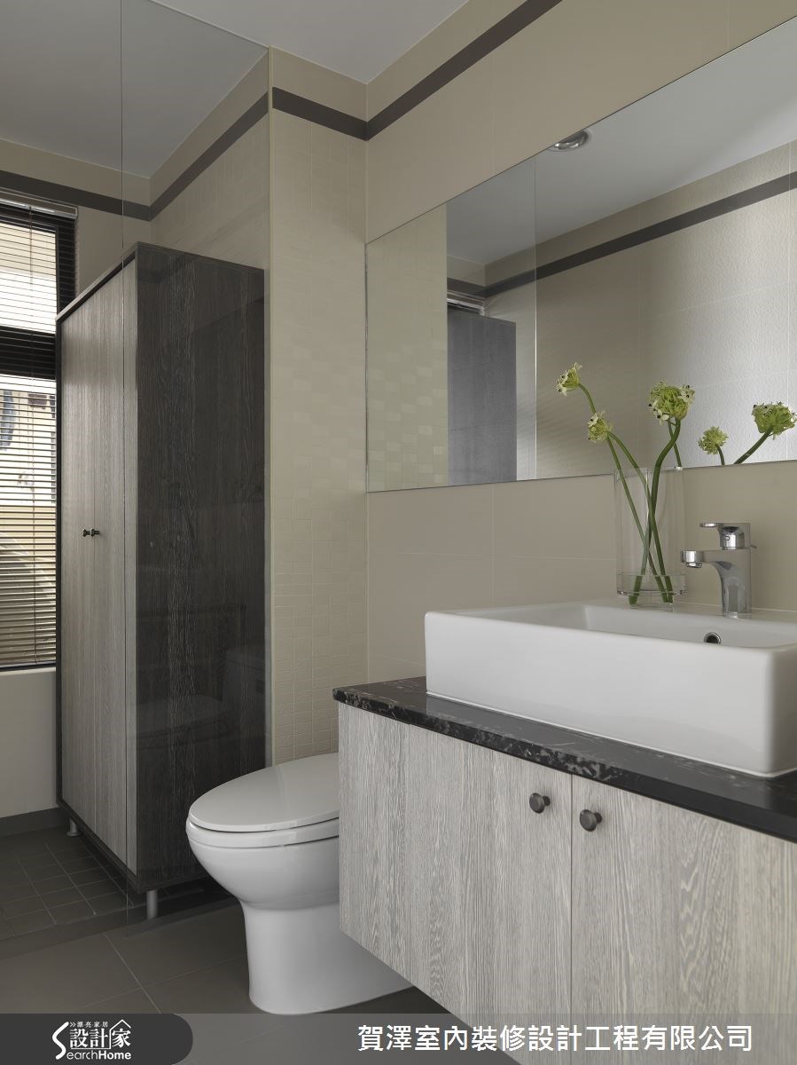 25坪預售屋＿現代風浴室案例圖片＿賀澤室內設計＿賀澤_03之18