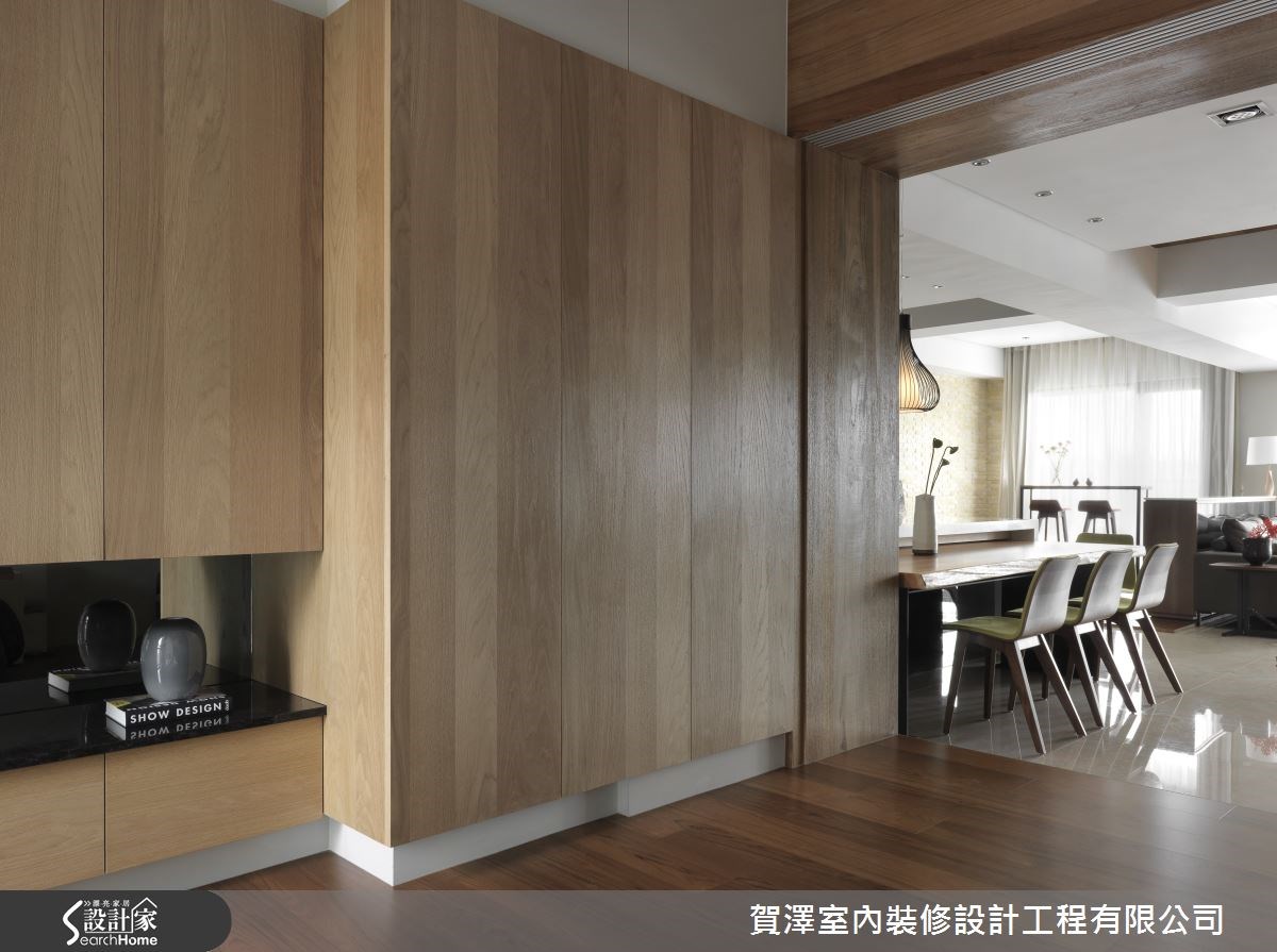 45坪新成屋(5年以下)＿休閒風走廊案例圖片＿賀澤室內設計＿賀澤_04之1