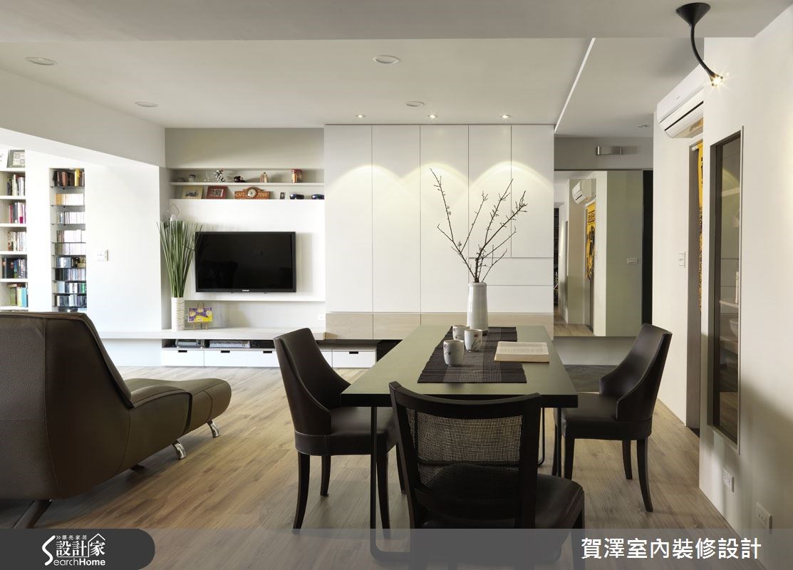 24坪老屋(16~30年)＿地中海風客廳餐廳案例圖片＿賀澤室內設計＿賀澤_05之1