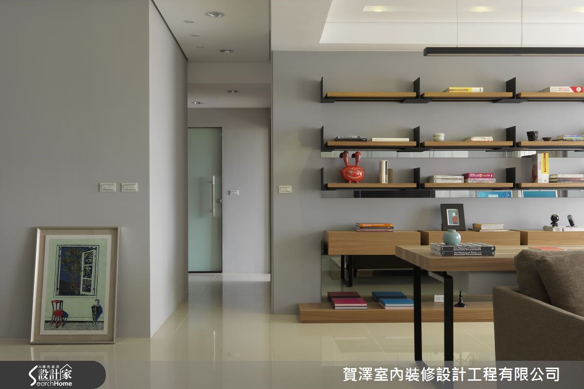 65坪新成屋(5年以下)＿混搭風走廊案例圖片＿賀澤室內設計＿賀澤_07之2