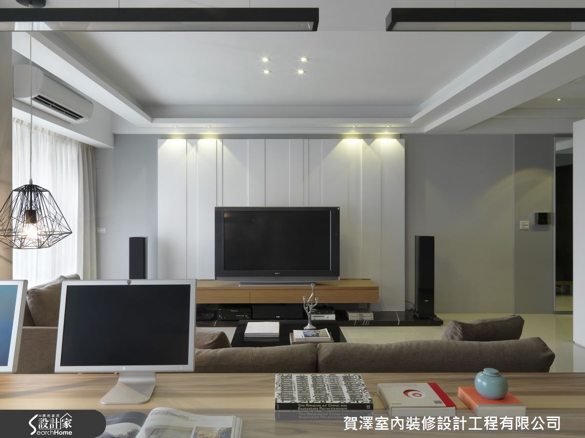 65坪新成屋(5年以下)＿混搭風客廳案例圖片＿賀澤室內設計＿賀澤_07之6