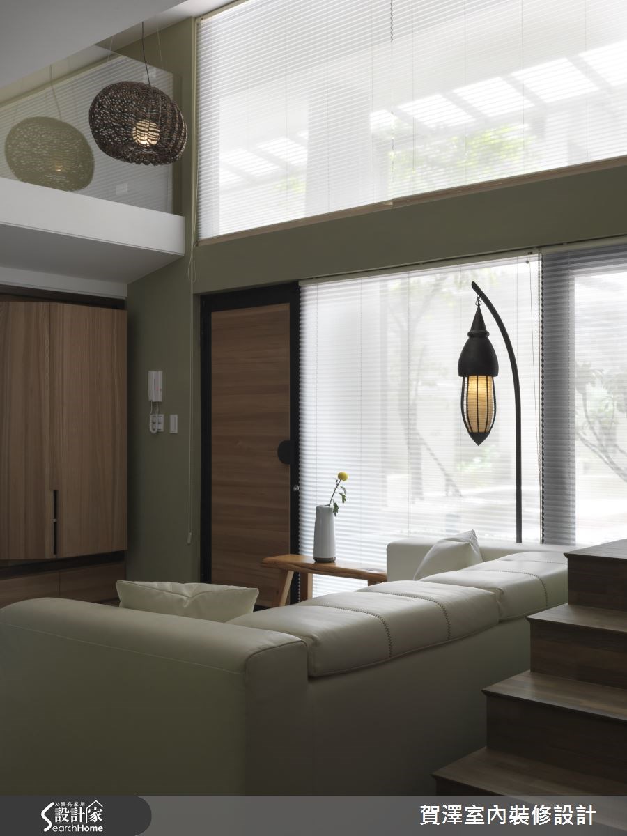 30坪中古屋(5~15年)＿療癒風客廳案例圖片＿賀澤室內設計＿賀澤_12之7