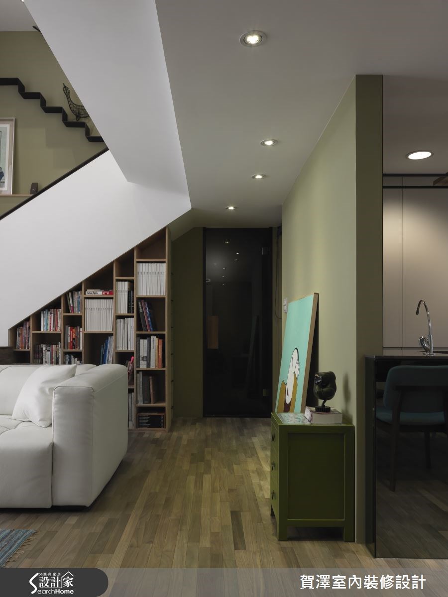 30坪中古屋(5~15年)＿療癒風走廊案例圖片＿賀澤室內設計＿賀澤_12之11