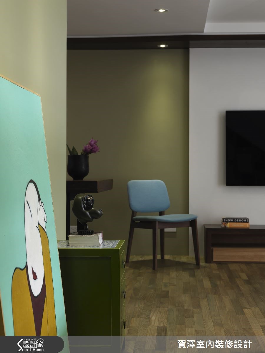 30坪中古屋(5~15年)＿療癒風走廊案例圖片＿賀澤室內設計＿賀澤_12之14