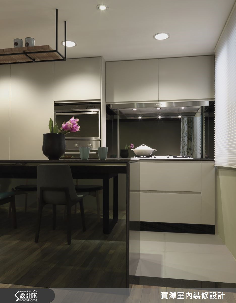 30坪中古屋(5~15年)＿療癒風廚房案例圖片＿賀澤室內設計＿賀澤_12之15