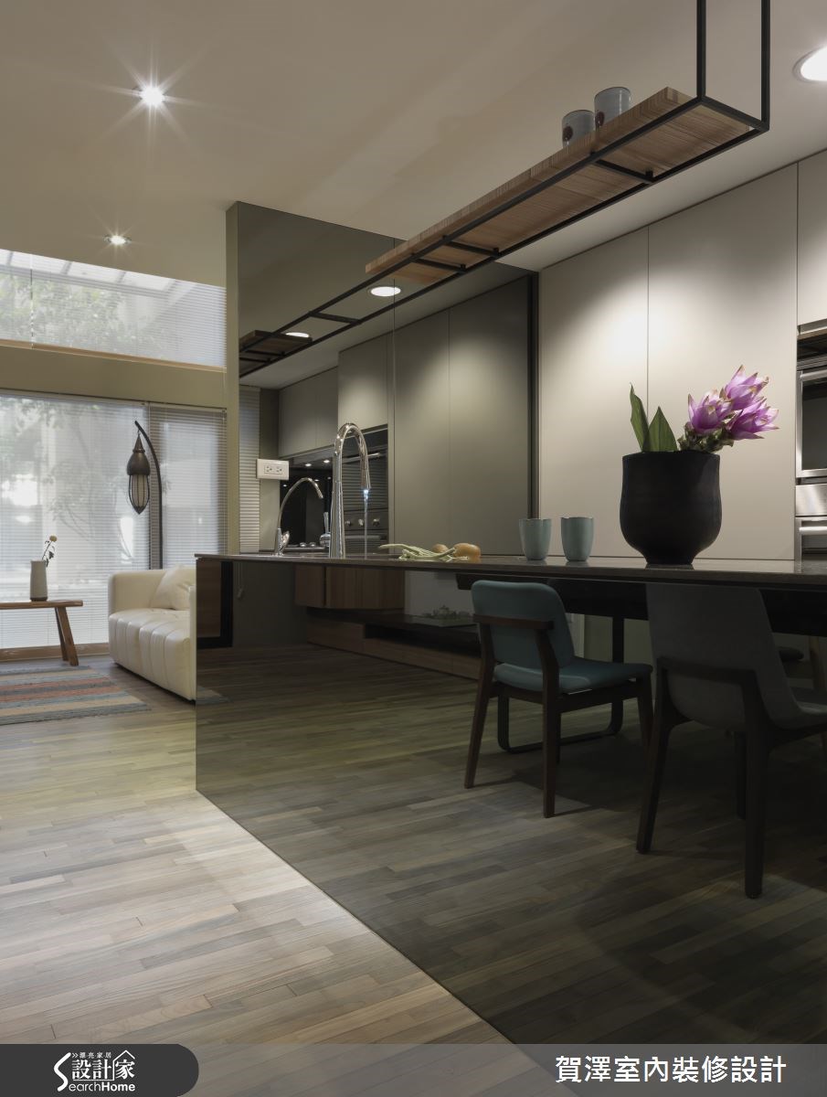 30坪中古屋(5~15年)＿療癒風廚房案例圖片＿賀澤室內設計＿賀澤_12之16