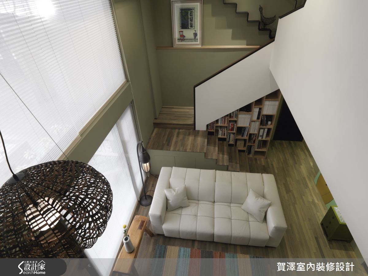 30坪中古屋(5~15年)＿療癒風客廳案例圖片＿賀澤室內設計＿賀澤_12之24