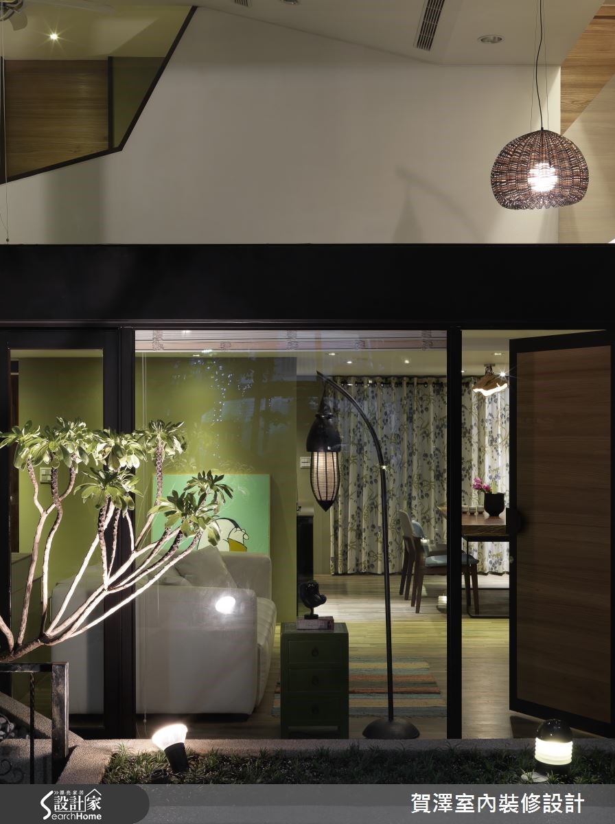 30坪中古屋(5~15年)＿療癒風庭院案例圖片＿賀澤室內設計＿賀澤_12之32
