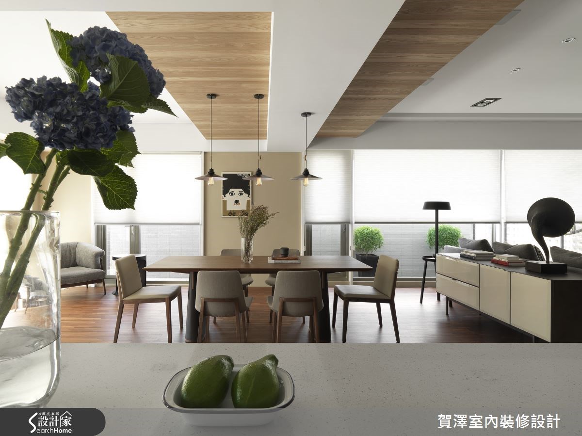 60坪預售屋＿現代風餐廳案例圖片＿賀澤室內設計＿賀澤_14之11