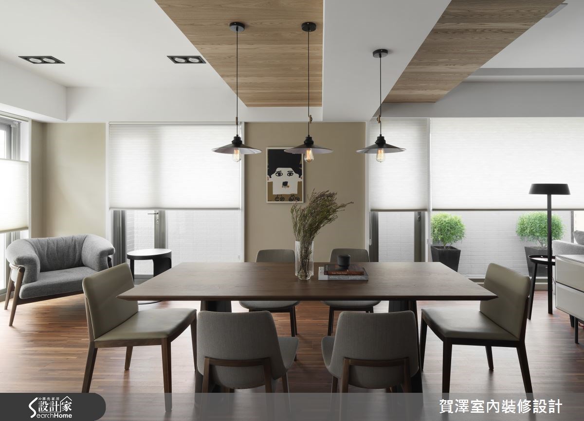 60坪預售屋＿現代風餐廳案例圖片＿賀澤室內設計＿賀澤_14之13
