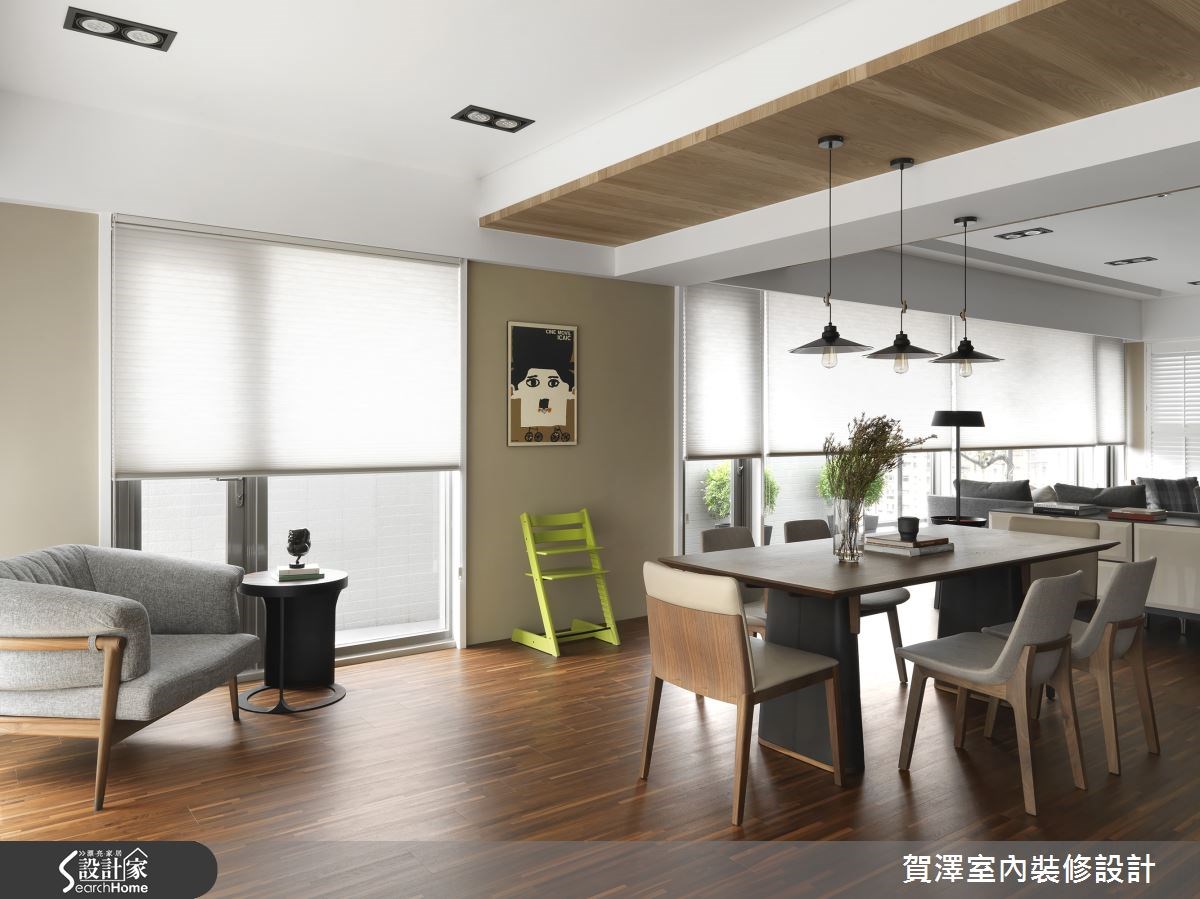 60坪預售屋＿現代風餐廳案例圖片＿賀澤室內設計＿賀澤_14之17