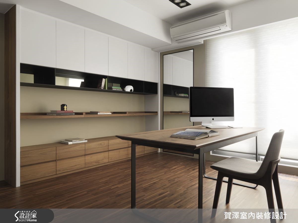 60坪預售屋＿現代風書房案例圖片＿賀澤室內設計＿賀澤_14之28