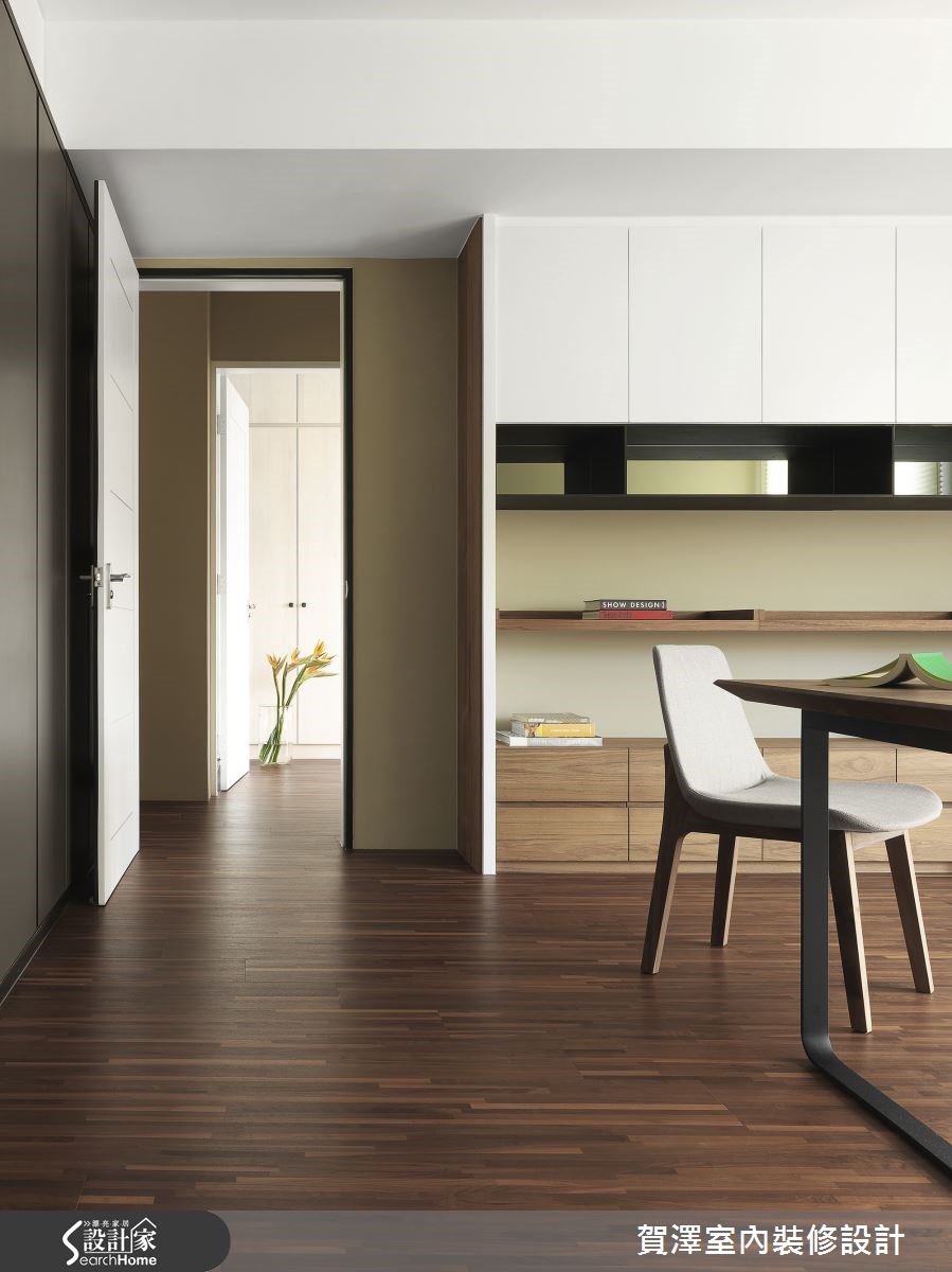 60坪預售屋＿現代風走廊案例圖片＿賀澤室內設計＿賀澤_14之35