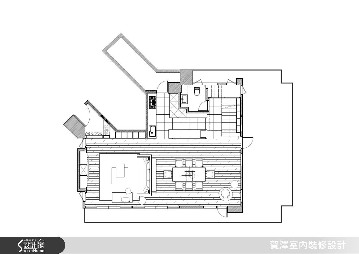60坪預售屋＿現代風案例圖片＿賀澤室內設計＿賀澤_14之37