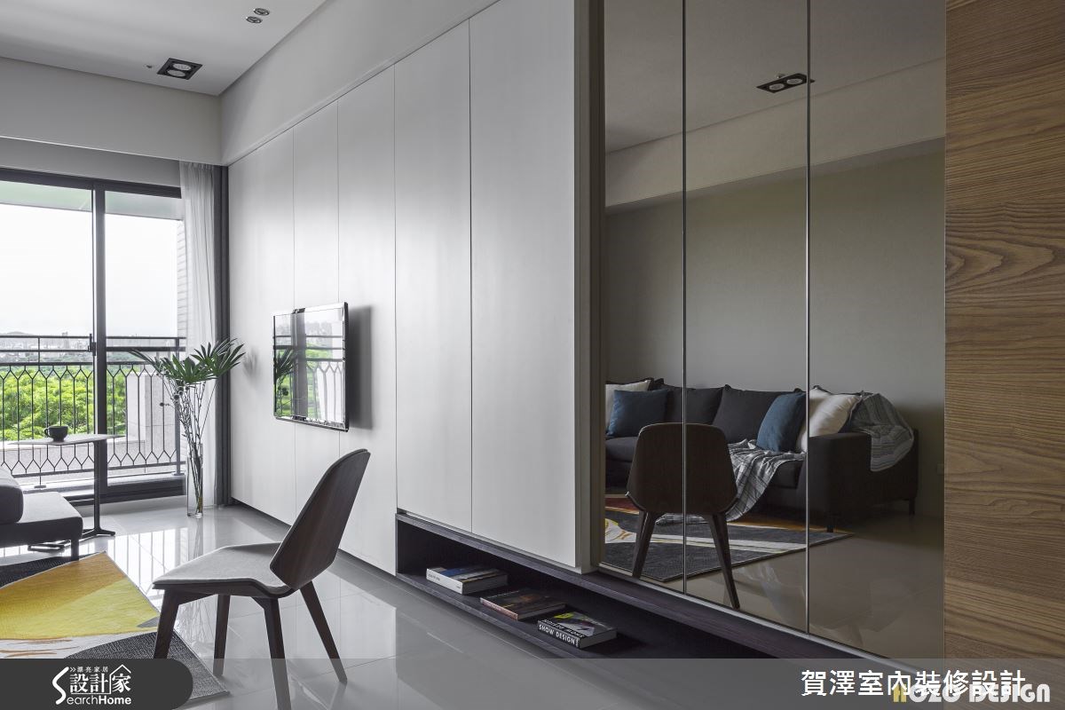 40坪預售屋＿現代風客廳案例圖片＿賀澤室內設計＿賀澤_15之3