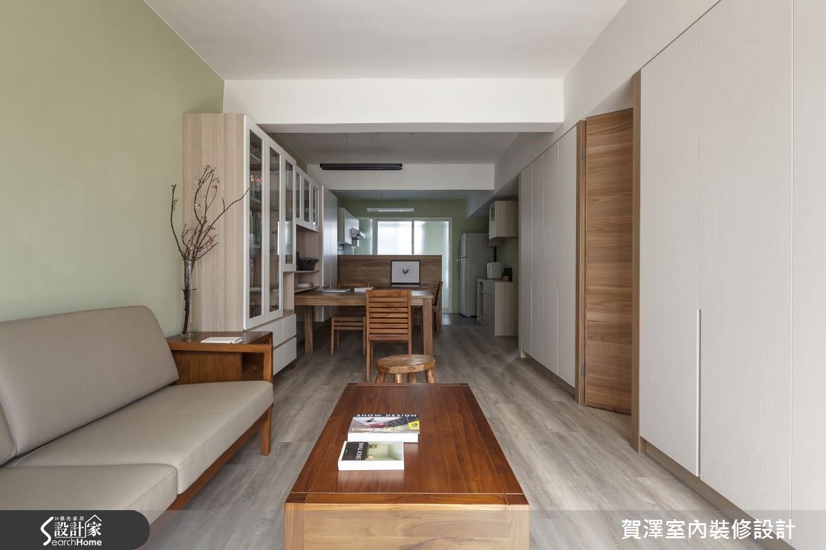 25坪老屋(16~30年)＿簡約風客廳餐廳案例圖片＿賀澤室內設計＿賀澤_16之7