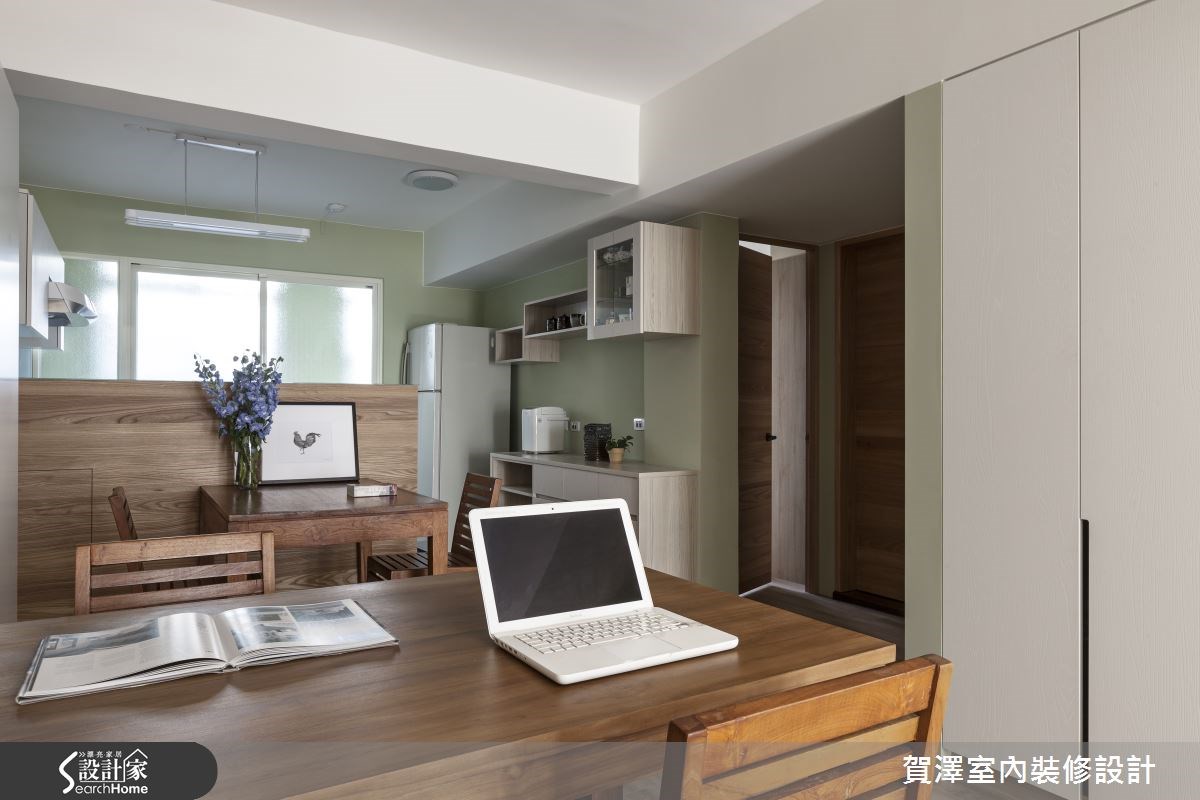 25坪老屋(16~30年)＿簡約風餐廳廚房案例圖片＿賀澤室內設計＿賀澤_16之15