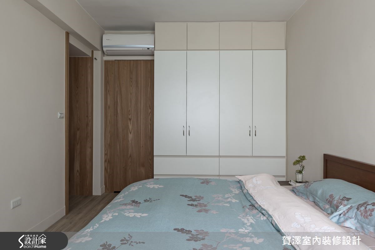 25坪老屋(16~30年)＿簡約風臥室案例圖片＿賀澤室內設計＿賀澤_16之20