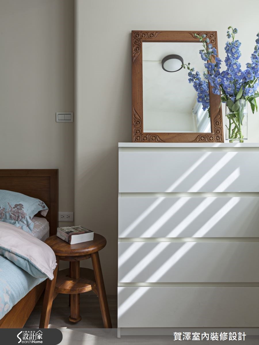 25坪老屋(16~30年)＿簡約風臥室案例圖片＿賀澤室內設計＿賀澤_16之25