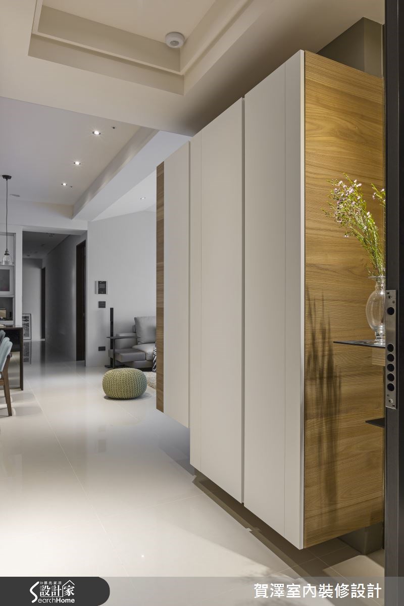 50坪新成屋(5年以下)＿現代風走廊案例圖片＿賀澤室內設計＿賀澤_17之1