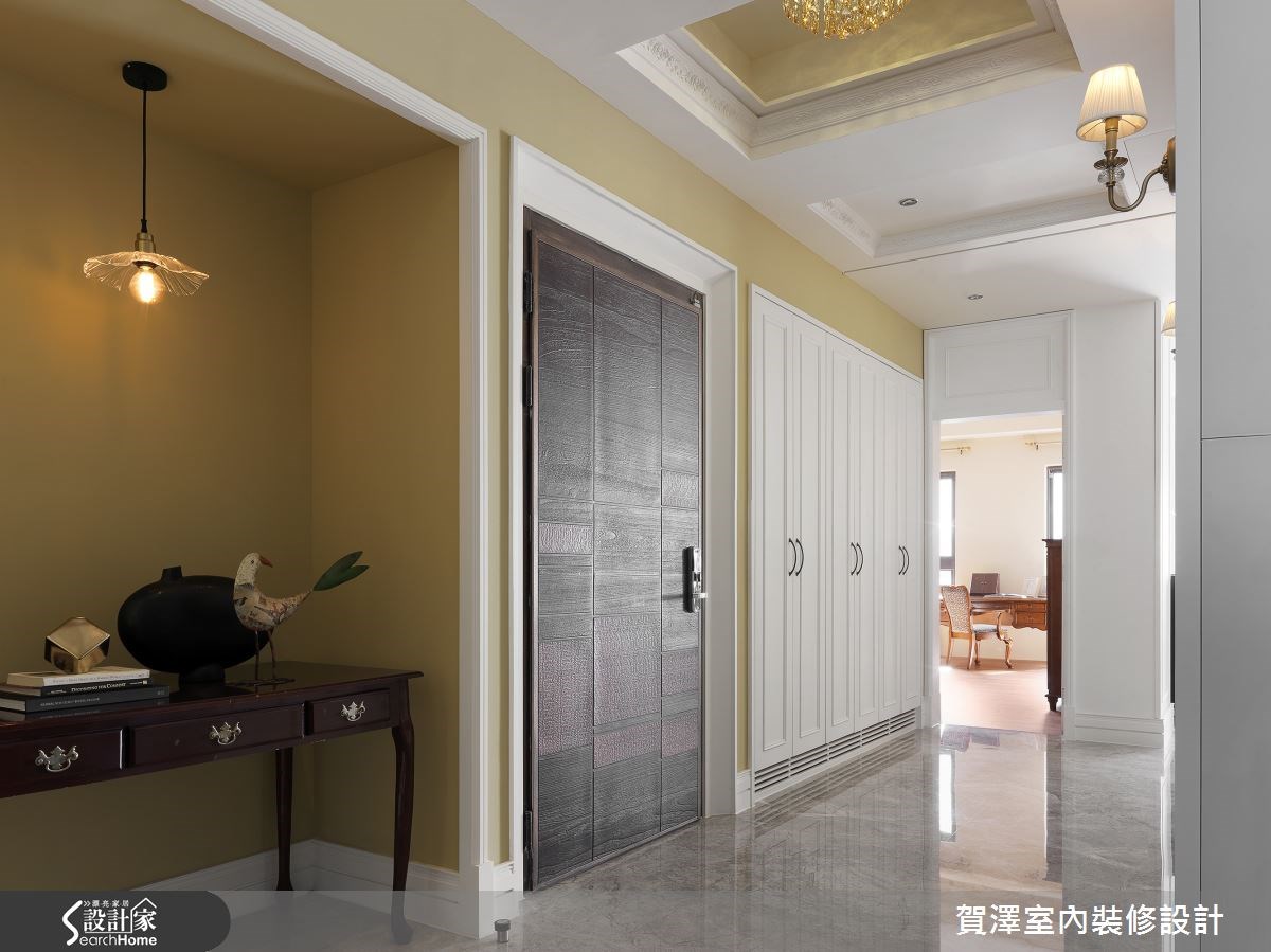85坪新成屋(5年以下)＿美式風走廊案例圖片＿賀澤室內設計＿賀澤_18之1