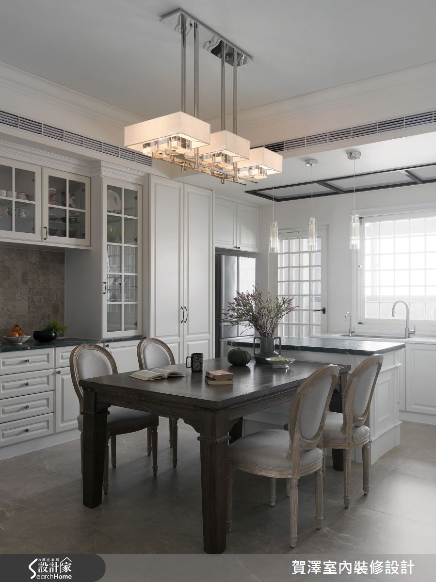 85坪新成屋(5年以下)＿美式風廚房案例圖片＿賀澤室內設計＿賀澤_18之14