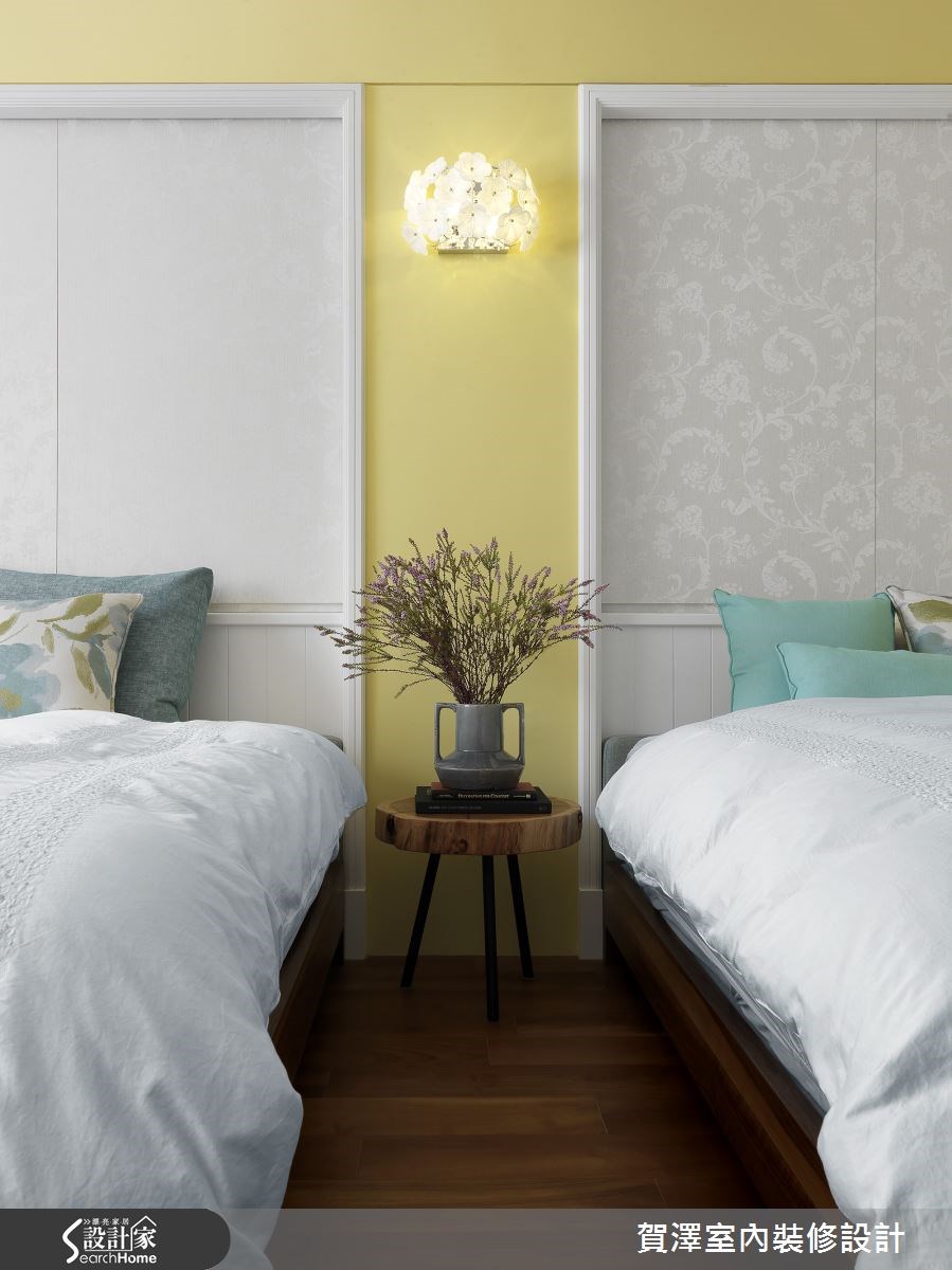 85坪新成屋(5年以下)＿美式風臥室案例圖片＿賀澤室內設計＿賀澤_18之23