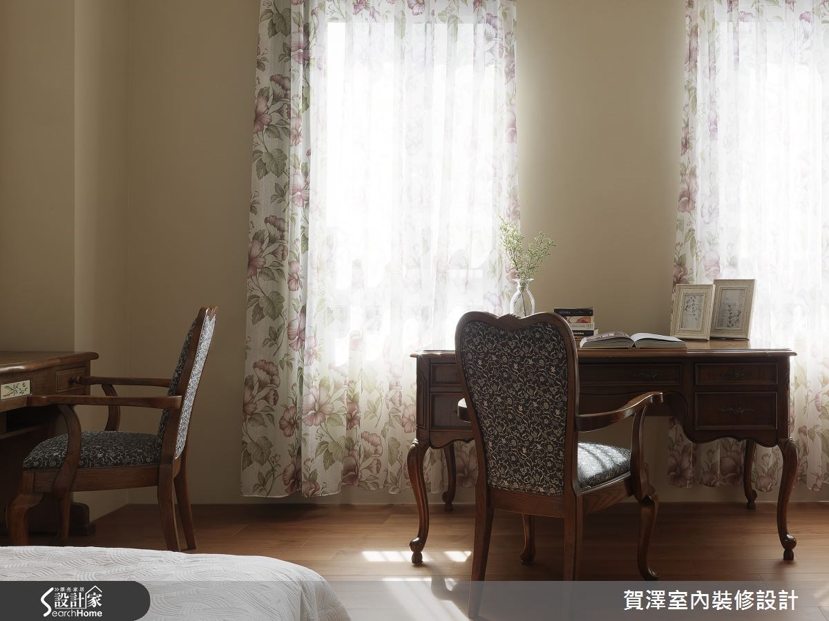 85坪新成屋(5年以下)＿美式風臥室案例圖片＿賀澤室內設計＿賀澤_18之25