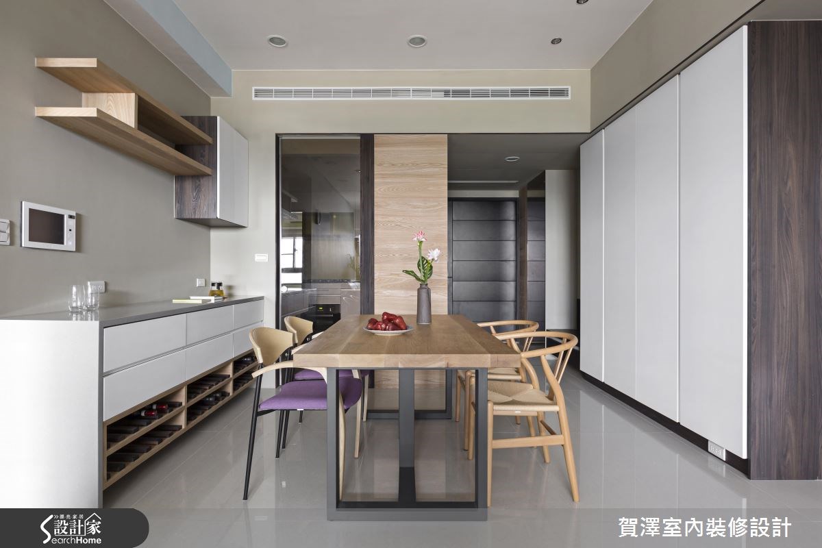 28坪新成屋(5年以下)＿簡約風餐廳案例圖片＿賀澤室內設計＿賀澤_20之8