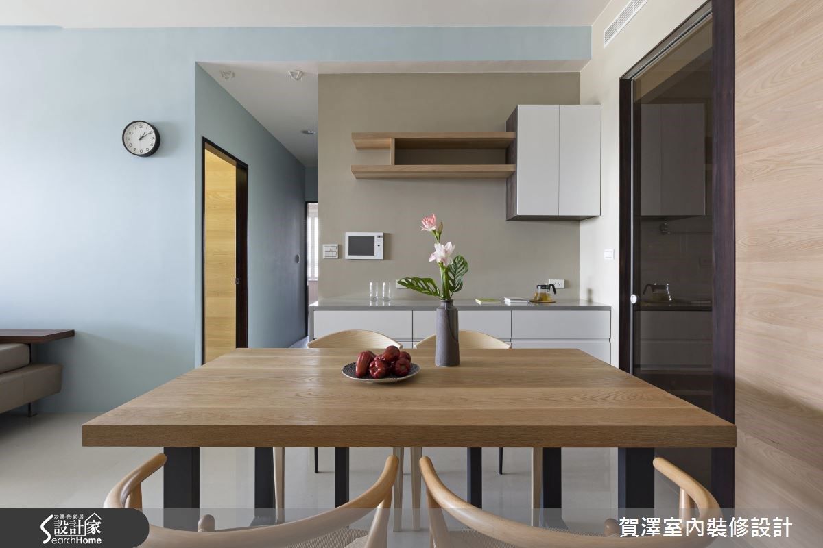 28坪新成屋(5年以下)＿簡約風餐廳案例圖片＿賀澤室內設計＿賀澤_20之9