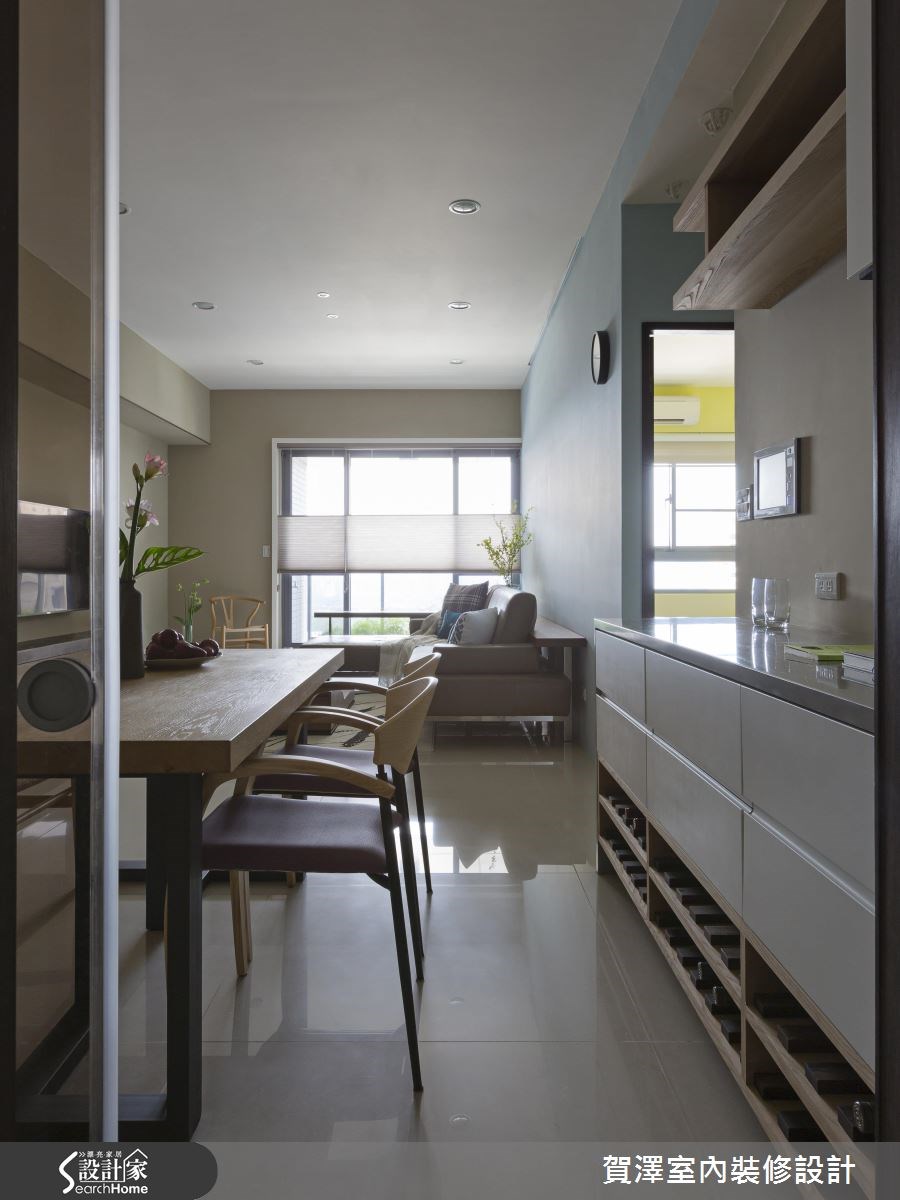28坪新成屋(5年以下)＿簡約風餐廳案例圖片＿賀澤室內設計＿賀澤_20之14