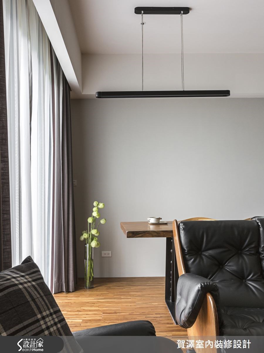 35坪中古屋(5~15年)＿鄉村風客廳案例圖片＿賀澤室內設計＿賀澤_21之4